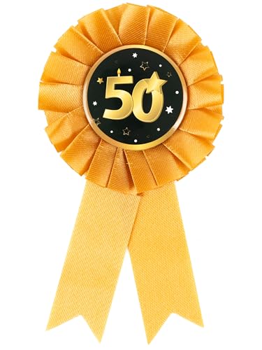 Geburtstagsdeko Rosette 50 Geburtstag Deko 50 Geburtstag Frau Deko 50 Geburtstag Mann Deko 50. Geburtstag Frau Deko 50. Geburtstag Mann Tischdeko Geburtstag 50. Geburtstag Deko - Tiwoca von Tiwoca