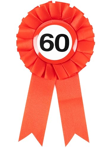 Geburtstagsdeko Rosette 60 Geburtstag Deko 60 Geburtstag Frau Deko 60 Geburtstag Mann Deko 60.ter Geburtstag Mann 60.ter Geburtstag Frau Tischdeko Geburtstag 60. Geburtstag Deko - Tiwoca von Tiwoca