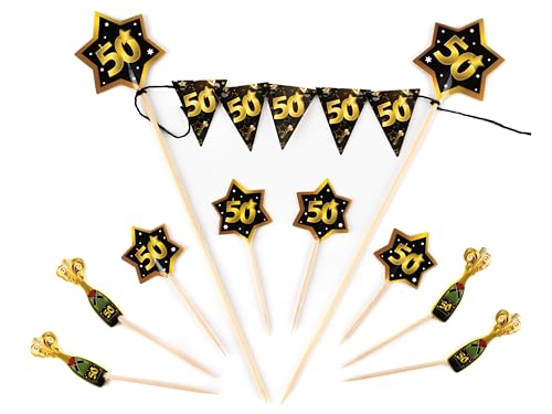 Geburtstagsdeko Tortendeko 50 Geburtstag Deko 50 Geburtstag Frau Deko 50 Geburtstag Mann Deko 50. Geburtstag Frau Deko 50. Geburtstag Mann Tischdeko Geburtstag 50. Geburtstag Deko - Tiwoca von Tiwoca