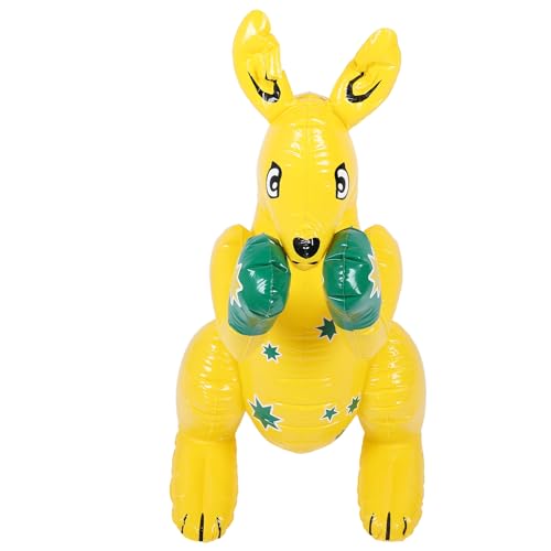 Blow Up Animal Cute Cartoon Aufblasbares Dekoratives PVC-Luft-Stofftierspielzeug für Kinder und Erwachsene (L 47,24 Zoll Durchmesser) von Tixiyu