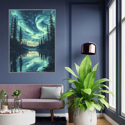 Diamond Painting Kinder Baum Diamond Painting mädchen Geschenke 8 jahre 5D Diamant Malerei Erwachsene Landschaft Diamant Malsets Bilder Full Crystal Art für Home Wand Décor Geschenke 20x30cm, A-137 von Tloome