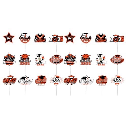 24pcs Cake Dekoration Set Cake Toppers Graduation Cake Accessoires Kuchen Schmuck Für Abschlussfeiern 24pcs Cake Dekoration Set Cake Toppers Graduation Cake Accessoires Kuchen Schmuck Für Abschlussfeiern von Tmboryuu