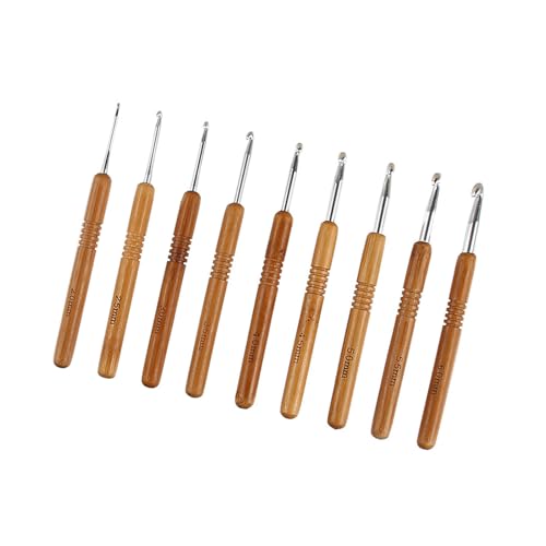 9pcs Ergonomischer Häkelhaken 2 0 Mm Bis 6 0 Mm Holzgriff Häkelhaken Für Anfänger Strickpulloverschalsbeutel Socken Anfänger 9pcs Ergonomischer Häkelhaken 2 0 Mm Bis 6 0 Mm Holzgriff Häkelhaken Für Anfänger Strickpulloverschalsbeutel Socken Anfänger von Tmboryuu