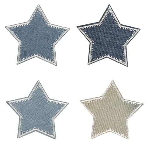 Gestickte Star Patches Applique Kunsthandwerk Für Jeans Hutbeutel Schal Vorhang Kleidung Accessoires Abzeichen Nähen von Tmboryuu