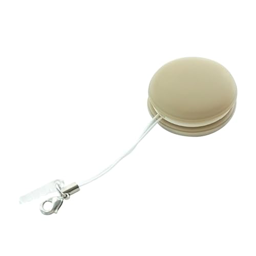 Fingerabdruck-Radierkugeln for Bildschirme, Fingerabdruck-Radiergummi für Bildschirme Handy-Bildschirmwischer Bildschirm- Pinselreiniger Macaron Handy-Bildschirmwischer-Anhänger (Khaki, 3.5x1.6cm) von Tmianya