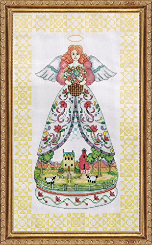 Summer Angel By Jim Shore Counted Cross Stitch Kit-9"X15" 14 Count von Design Works