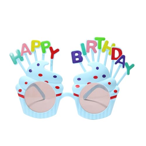 TocaFeank Happy Birthday Sonnenbrillen,Happy Birthday Sonnenbrillen für Erwachsene,Geburtstags-Foto-Requisiten, Party-Sonnenbrillen | Lustige Geburtstagsparty-Geschenke für Kinder und Erwachsene von TocaFeank