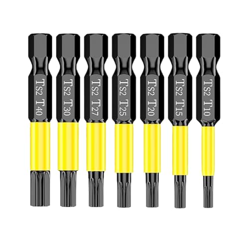 TocaFeank Magnetische Bohrbits | 7x Rutschfest Schraubendreher-Bit-Set,Adapter-Aufsatz Schraubenschlüssel Robuste Präzisionswerkzeuge Für Holzverarbeitung TocaFeank Magnetische Bohrbits | 7x Rutschfest Schraubendreher-Bit-Set,Adapter-Aufsatz Schraubenschlüssel Robuste Präzisionswerkzeuge Für Holzverarbeitung von TocaFeank
