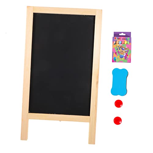 Toddmomy 1 Satz Zeichenbrett aus Holz Planke Tafel Teller hochzeitsdeko billardtisch holzbrettchen kitchen decoration black board malboard staffelei Nachrichtenversorgung Menü -Board von Toddmomy