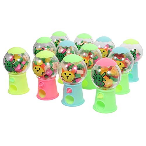 Toddmomy 12Stücke Teiliges Radiergummi Spendermaschine Lustige Eraser für Mitgebsel für Kindergeburtstag für Kreatives Drehspielzeug Toddmomy 12Stücke Teiliges Radiergummi Spendermaschine Lustige Eraser für Mitgebsel für Kindergeburtstag für Kreatives Drehspielzeug von Toddmomy