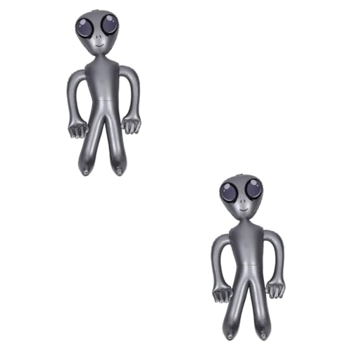 Toddmomy 2 Stücke Aufblasbare Alien Party Supplies Halloween Aufblasbare Ballon Party Aufblasbare Gefälligkeiten Halloween Pvc Alien Ballon Aufblasbare Ballon Spielzeug Aufblasbare Pvc von Toddmomy