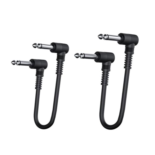 Toddmomy 2Stücke Professionelle Gitarreneffektkabel Hochwertige Basskabelzubehör für Gitarre und Keyboards Optimal für Musiker und Live Auftritte Toddmomy 2Stücke Professionelle Gitarreneffektkabel Hochwertige Basskabelzubehör für Gitarre und Keyboards Optimal für Musiker und Live Auftritte von Toddmomy