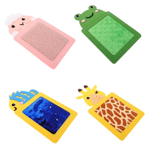 Toddmomy 4-teilige Sensorische Filzmatten Für Kinder, Strukturierte Taktile Pads Zur Verbesserung Der Hand-Augen-koordination Und Der Tastwahrnehmung Für Therapie Und Früherziehung Toddmomy 4-teilige Sensorische Filzmatten Für Kinder, Strukturierte Taktile Pads Zur Verbesserung Der Hand-Augen-koordination Und Der Tastwahrnehmung Für Therapie Und Früherziehung von Toddmomy
