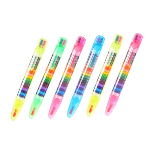 Toddmomy 6Stücke Farben Ölfarbe Stick für Buntstifte für Kreative Malstunden für Kunstunterricht und Schulpartys Fördert Unabhängigkeit und Kreativität Kleinen Händen Toddmomy 6Stücke Farben Ölfarbe Stick für Buntstifte für Kreative Malstunden für Kunstunterricht und Schulpartys Fördert Unabhängigkeit und Kreativität Kleinen Händen von Toddmomy