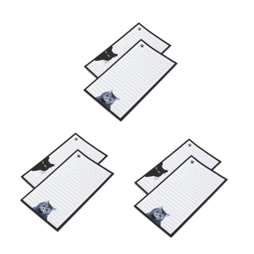 3 Sätze 3 Sets Nachrichtentafel Bürobedarf Für Den Schreibtisch Büro Klebrige Notizblöcke Niedlicher Bürobedarf Büro Schreibtisch Zubehör Klassenzimmer 2 Stück * 3 Tofficu von Tofficu