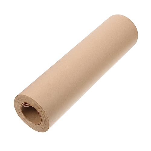 Tofficu 1 Rolle Geschenkpapier buchverpackung the prot papierrollen dekoration dekoringe Paket Papier Lieferungen von Blumenverpackungen Kraftpapier verpacken Einband aus Kraftpapier Brown von Tofficu