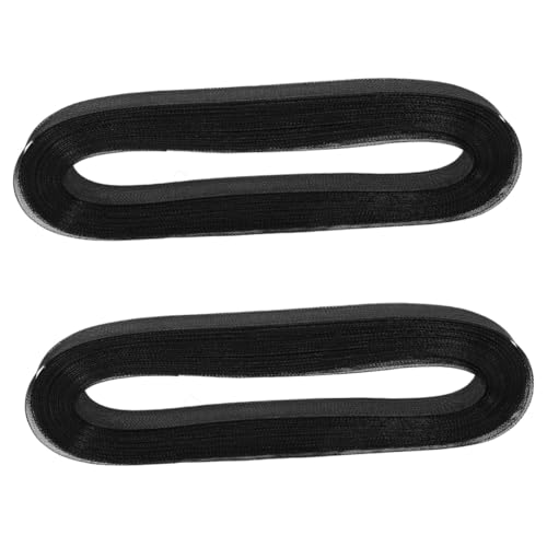 Tofficu 1 Rolle Handgefertigte Accessoires Baumwolle Mini Header Köperband Zopfzubehör Kleiderformgebung dekoration professionelles Ausbeinen von Kleidern nähen entbeinen Polyester Black von Tofficu