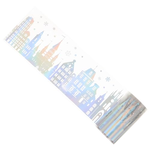 Tofficu 1 Rolle Laserdekorative Aufkleber Geschenkband Washi-Tape aus Papier scrapbooking zubehör bastelzeug craft Bastelmaterial selber machen dekorativer Scrapbook-Aufkleber das Haustier von Tofficu