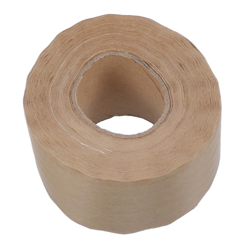 Tofficu 1 Rolle Wasseraktiviertes Klebeband Versandband, Robust Versandklebeband Packpapier Für Den Versand Braunes Papierband Packband Aus Papier Band Schwere Kraftpapier Light Brown von Tofficu