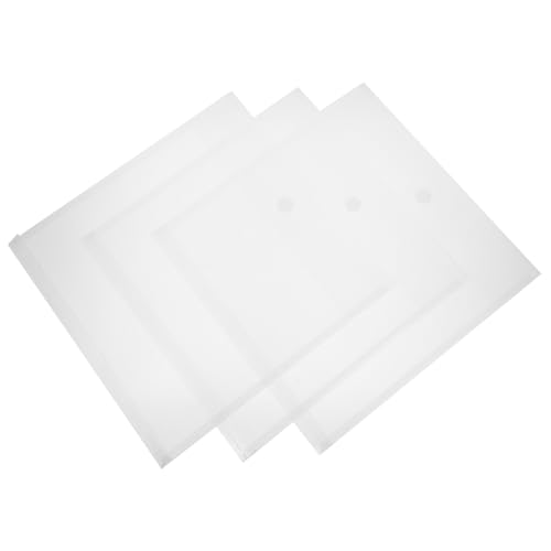 Tofficu 1 Satz Aufbewahrungstasche Aus Scrapbook-Papier Durchsichtiger Papierhalter Erweiterbarer Papierhalter wasserdichte Akkordeon-Aktentasche Datei Papierordner Pp Transparent 3st von Tofficu