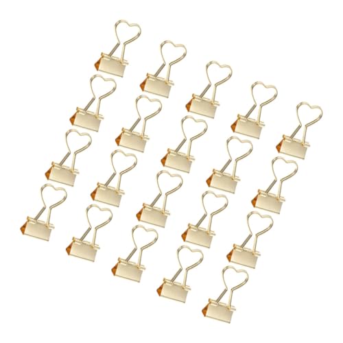 Tofficu 1 Satz Elliot-ordner Kleine Spielsachen Mini Blind Sticks Punktleser Metall Büroklammern Papiergeklammerte Clips Klemmen Für Geschenkpapierhalter Kleine Büroklammern Golden 20st von Tofficu