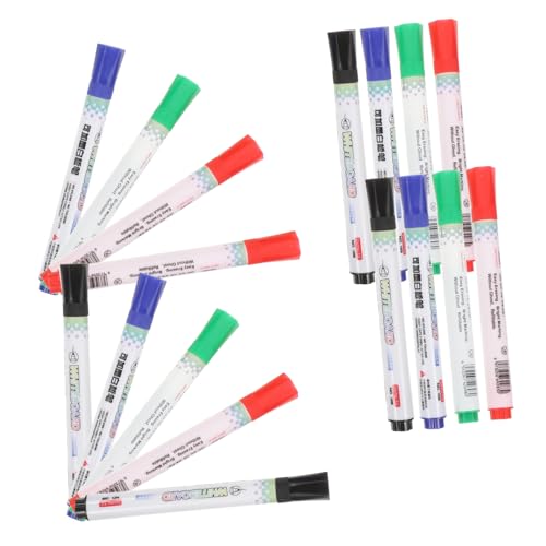 Tofficu 1 Satz Farbiger Whiteboard-stift Schreibmarker Für Zu Hause Büro-whiteboard-marker Whiteboard-marker Für Büro Stift Briefpapier Schreiben Whiteboardstift Plastik 20 Stück von Tofficu