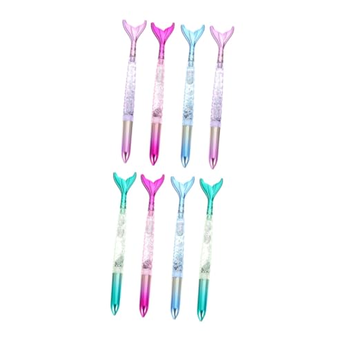 Tofficu 1 Satz Gel Stift Kugelschreiber Universal Pen Geschenkidee Stifte Kinderstift Gelstift Zeichenstift Für Den Haushalt Tragbarer Schreibstift Schild Stift Abs Colorful 8 Stück von Tofficu