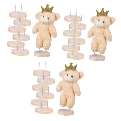 Tofficu 1 Satz Puppenbasis Steht Für Gehäkelte Puppen Präsentationsständer Für Häkelpuppen Doll Accessories Puppen Accessoires Filzpuppen-ausstellungsständer Puppen Unterstützen 6st von Tofficu