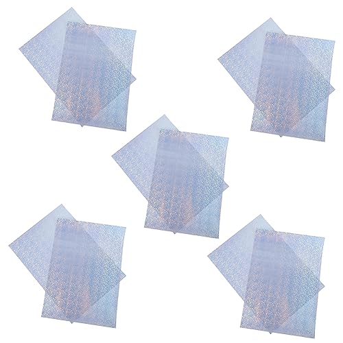 Tofficu 1 Satz Regenbogen-druckpapier Druckerpapier Bunt Farbiges Druckerpapier Siebenfarbiges Reflektierendes Fotopapier Kreatives Drucken Von Fotopapieren A4-papier Laserdruckpapier 10st von Tofficu