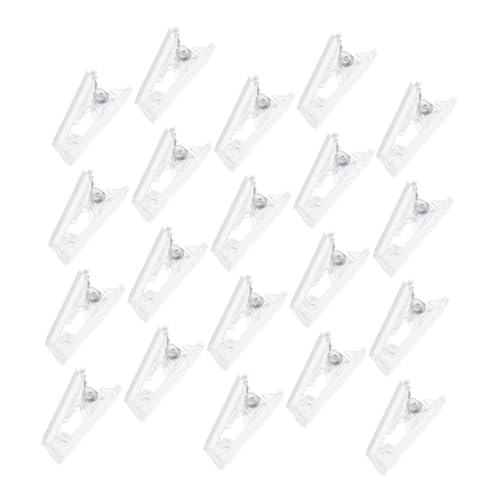 Tofficu 1 Satz Selbstklebende Clip Kabelbinder Foto Clips Große Clips Für Zeichenpapier Büro Clips Klemmbretter Jumbo Clips Für Küchenboxen Mülleimer Kabeletiketten 20 Stück von Tofficu