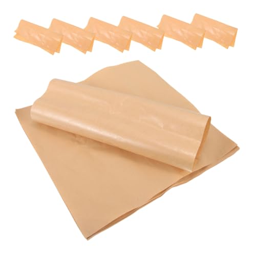 Tofficu 1 Satz Tonpapier Sandwich-wrap Papier Für Lebensmittelkörbe Braunes Pergamentpapier Papiereinlagen Für Lebensmittelkörbe Schwarzer Plakatkarton Kraftpapier Beige Zellstoff 20st von Tofficu