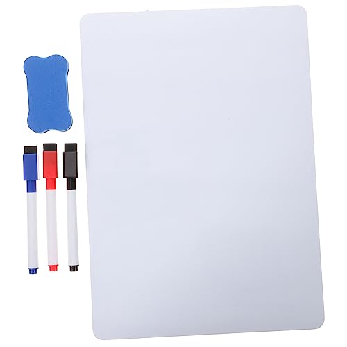 Tofficu 1 Satz Weiches Whiteboard Aufkleber Kühlschrank Whiteboard Trockenlöschtafel Für Den Kühlschrank Magnetischer Notizblock Etiketten Kühlschrank Kalender Kreidetafel Gummimagnet von Tofficu