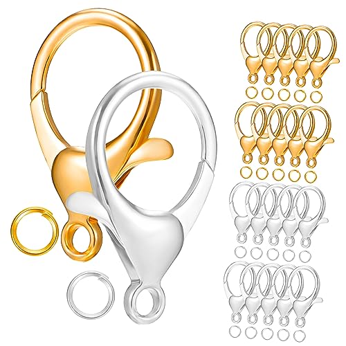 Tofficu 1 Set Gurke Chunky Kette Schmuck Machen Legierung Karabiner Halskette Verschluss von Tofficu