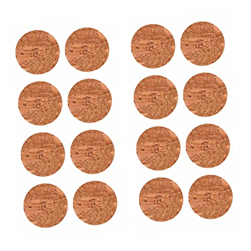 Tofficu 1 Set Von 9 Pcs Handgeschriebene Etikettenaufkleber Holz -tag -aufkleber DIY -zubehör von Tofficu