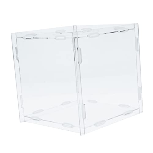 Tofficu 1 Stück Transparente Acryl-lotterie-box-lotterie-box Lager-bin-werbekasten von Tofficu