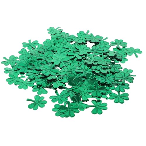 Tofficu 1 Tüte Shamrock Irish Lucky Pailletten Dekoration St. Patricks Day Table Konfetti Für St. Patricks Party Geburtstag Babyparty Dekorationen von Tofficu