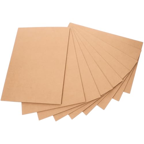 Tofficu 10 Stück A4-Aktenordner Kraftpapier-Ordner Einzelschlitz Dokumenten-Organizer Tragbarer Dokumenten-Organizer Papier-Organizer Für Büro von Tofficu