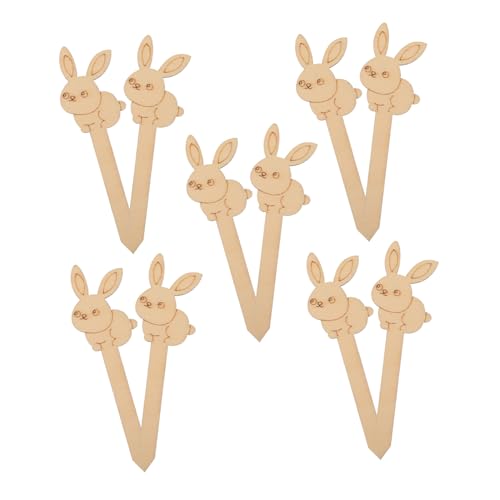 Tofficu 10 Stück Holz Lesezeichen Retro Lesezeichen Buchmarker Kawaii Lesezeichen Lese Lesezeichen DIY Lesezeichen Set Holzseiten Clips Buchseiten Etikett Fantasy von Tofficu