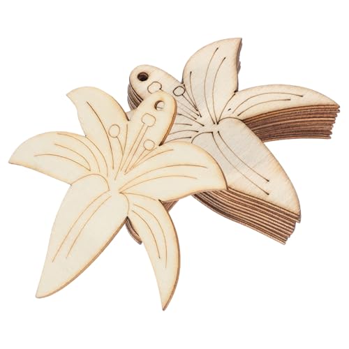 Tofficu 10 Stück Holzblumen Ausschnitte für Diy Bastelprojekte Unbearbeitete Holzscheiben Dekorieren Kinderfreundlich für Aktivitäten Tofficu 10 Stück Holzblumen Ausschnitte für Diy Bastelprojekte Unbearbeitete Holzscheiben Dekorieren Kinderfreundlich für Aktivitäten von Tofficu