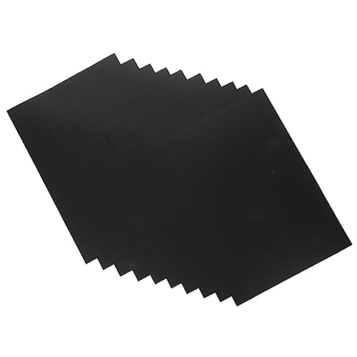 Tofficu 100 Blatt Kunstmalpapier Grußkarten Kunstdruckpapier Zum Zeichnen Kraftpapier Künstler Zeichenpapier Papiere Für Kunstmalerei Leeres Malpapier Kartenpapier A4 Black Papierstau von Tofficu