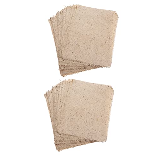 Tofficu 100 Blatt Maulbeertonpapier Papier Zum Basteln Washi-papier Dekoratives Geschenkpapier Strukturiertes Papier Papiere Zur Kartenherstellung Mehrzweckpapier Handgeschöpftes Papier von Tofficu