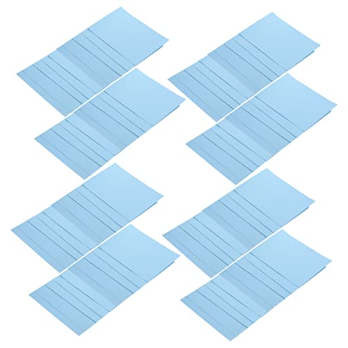 Tofficu 100 Blatt farbiges A4-Papier A4 Druckerpapier doppelseitiges farbiges Papier rotes Kopierpapier DIY-Papier kreativpapier druckpapier Bastelpapier für kinder Fotografie-Kit Sky-blue von Tofficu