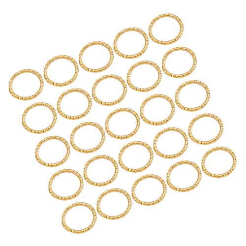 Tofficu 100St Verbindungsringe für Schmuck Ring Halskette goldene Biegeringe Bulk-Schmuck verbindungsringe schmuck Verbindungsringschmuck Zubehör zur Schmuckherstellung Schnallenringe von Tofficu