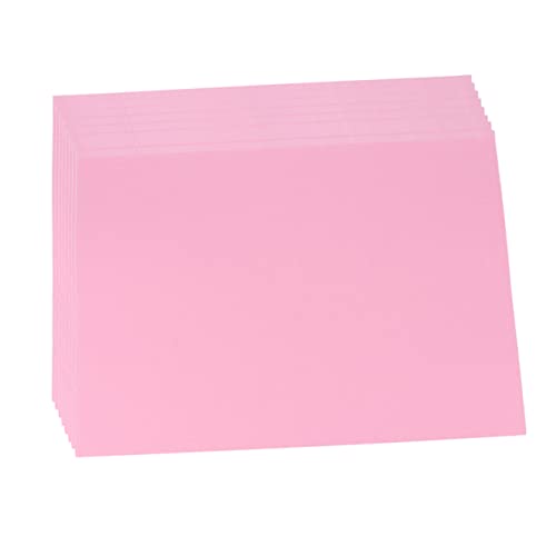 Tofficu 100st A4 Bedruckbares Papier Millimeterpapier Drucken Farbiges Kartonpapier Farbiges Druckerpapier Bedruckbares Aufkleberpapier Faltbares Papier Selber Machen Pastellpapier Rosa von Tofficu