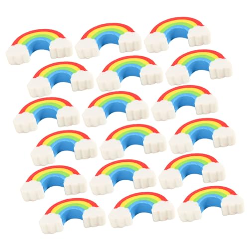 Tofficu 100st Rainbow Bridge Radiergummi Ausstellung Tier-radiergummi Mini Magnetisch Trocken Abwischbar Radiergummis Abs Magnetischer Whiteboard-radierer Räder Für Aufbewahrungswagen von Tofficu