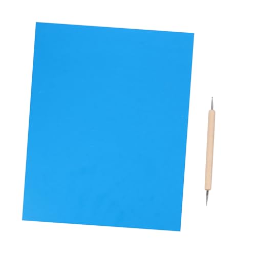 Tofficu 10St Kreuzstichzeichnung Kreuzstich-Transferpapier Musterübertragungspapier Kreuzstichvorlagen übertragen Tinte Stift Stickpapier Prägekopierpapier Kreuzstich-Kopierpapier Blue von Tofficu