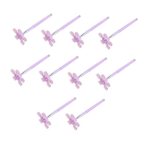 Tofficu 10St handyhalter schöner Stift tragbare Schreibstifte Stift mit Saugnapfständer Kugelschreiber gelstifte gel schreibstifte bezaubernde Stifte multifunktionale Stifte Plastik Violet von Tofficu