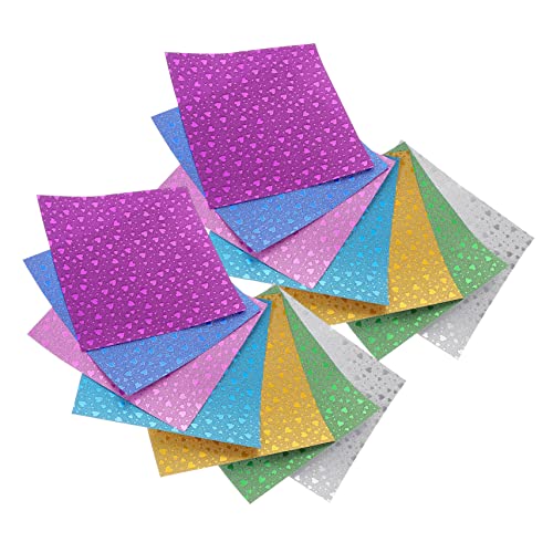 Tofficu 112st Origami- Doppelseitiges Origami-papier -origami Aus Papier Bastelarbeiten Zum Falten Von Papier Origami-papier Basteln Diy-bastelpapier Faltbare Papierhandwerke von Tofficu