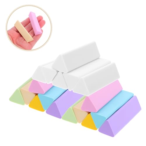 Tofficu 18Pcs Triangular Eraser Hb Bencil Eraser Tpe Schreiben Zeichnen Kunstschule Lieferungen Multifunktionsmultifunktions Süßwareneraser von Tofficu