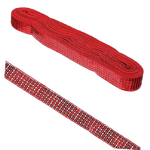 Tofficu 1Rolle Reihige Pailletten Borte Yards Multifunktionale Kleidungsausstattung für DIY Projekte Sicher und Langlebig für Hochzeiten und Feiertagsdekoration Tofficu 1Rolle Reihige Pailletten Borte Yards Multifunktionale Kleidungsausstattung für DIY Projekte Sicher und Langlebig für Hochzeiten und Feiertagsdekoration von Tofficu